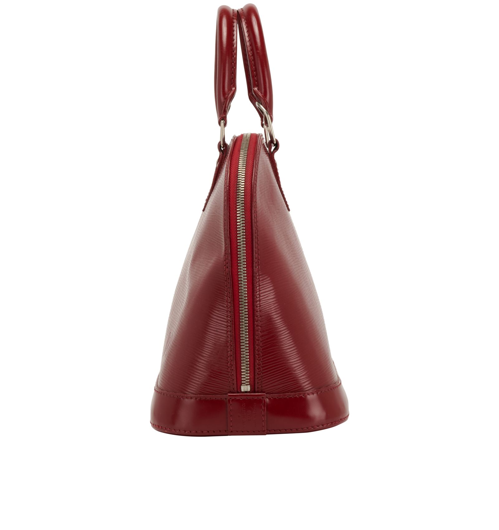 Alma PM, &pound;720, Handbags, Red, Leather, Bottom view